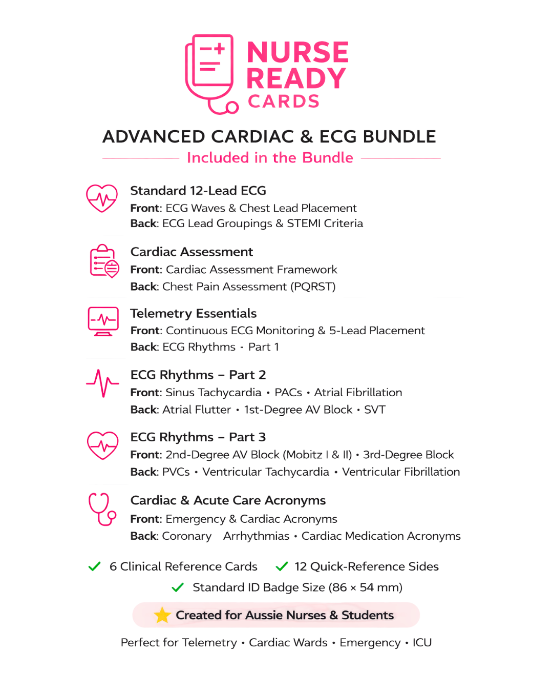 Advanced Cardiac & ECG Bundle