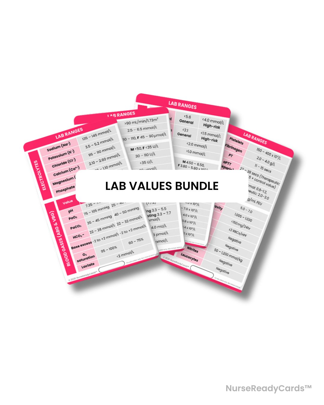 Lab Values Bundle