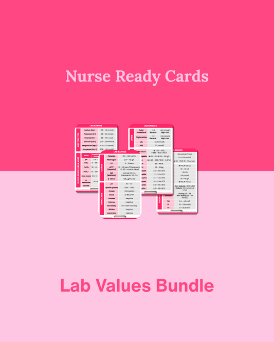Lab Values Bundle