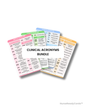 [NEW] Clinical Acronyms Bundle