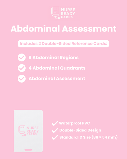 Abdominal Assessment Bundle