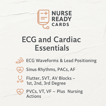 ECG & Cardiac Reference Bundle
